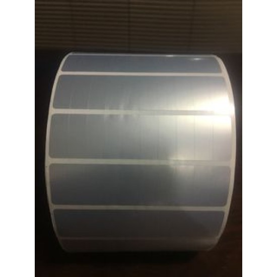 Silver Mat 10 mm x 25 mm YY10 LU Barkod Etiketi ÇAP 40 mm ( 6 Rulo ) 120.000 ADET